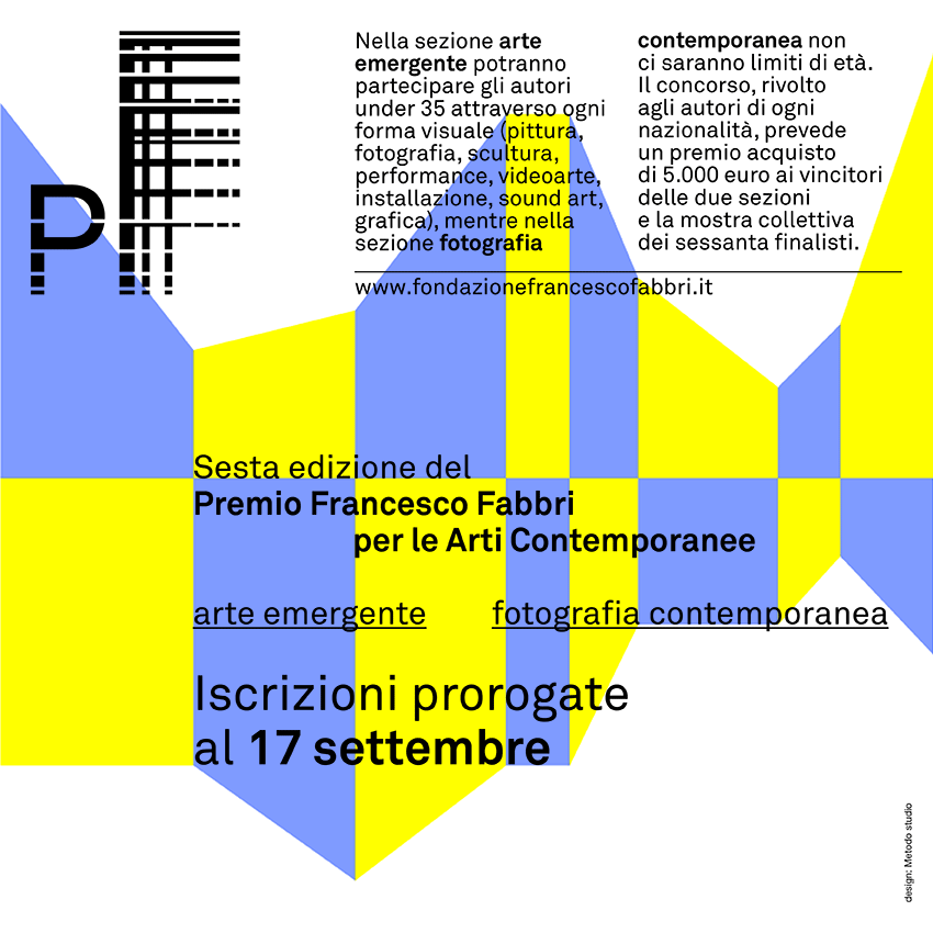 Proroga Premio Francesco Fabbri 2017